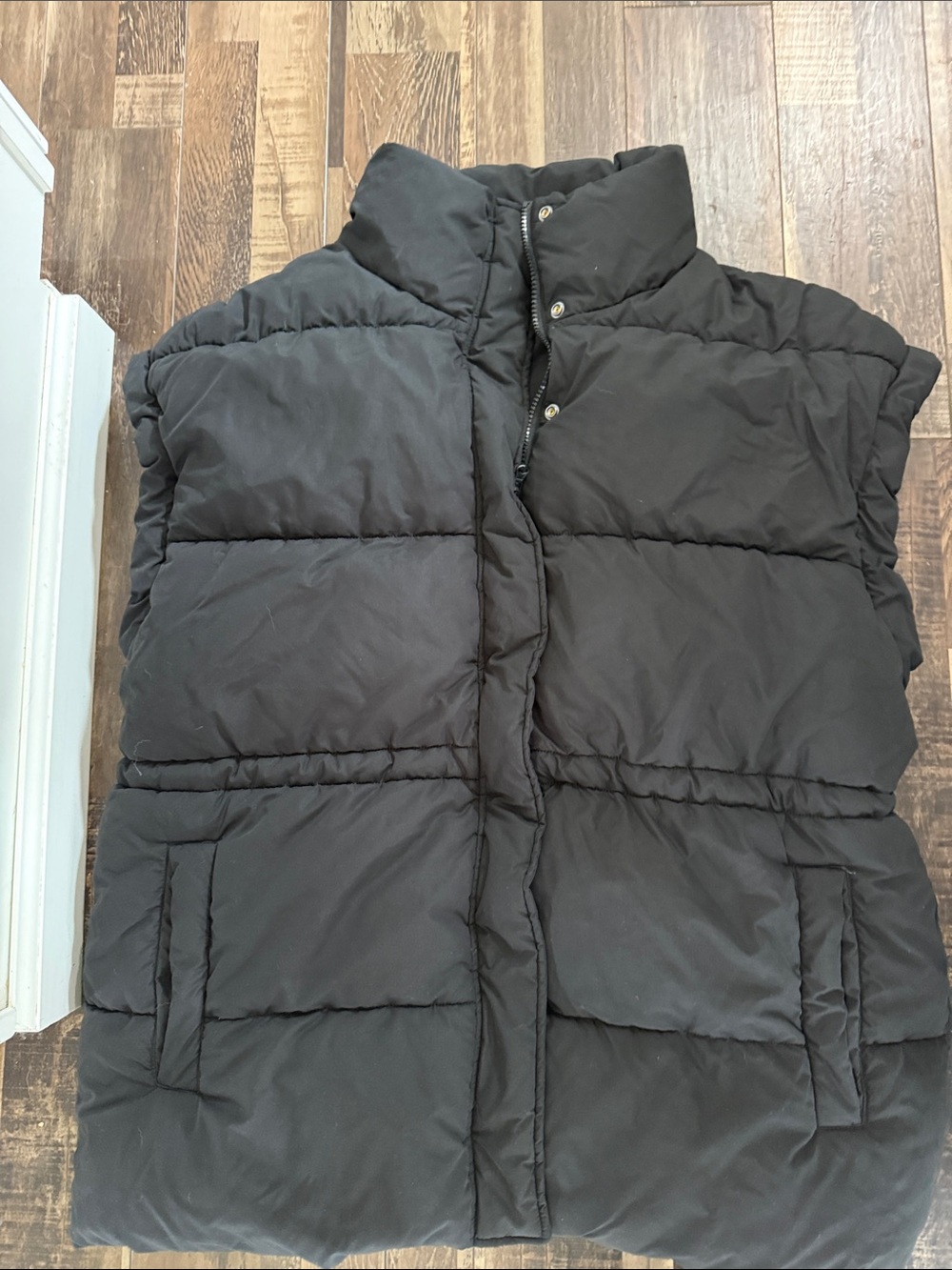 CALIA by Carrie Underwood Black Quilted Puffer Vest large /xl